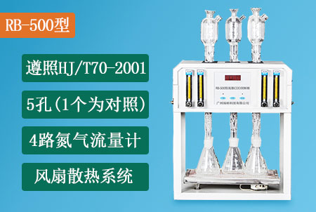 RB-500型高氯廢水COD消解儀生產廠家，多款型號可選，價格合理